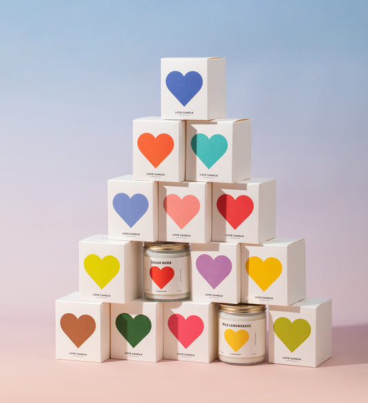 PINK MINT Soy Candle