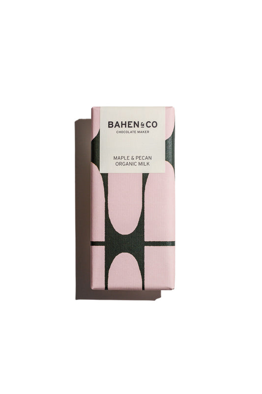 Bahlen & Co chocolate bar packaging on a white background