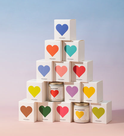 PINK MINT Soy Candle