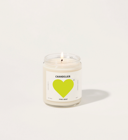 PINK MINT Soy Candle