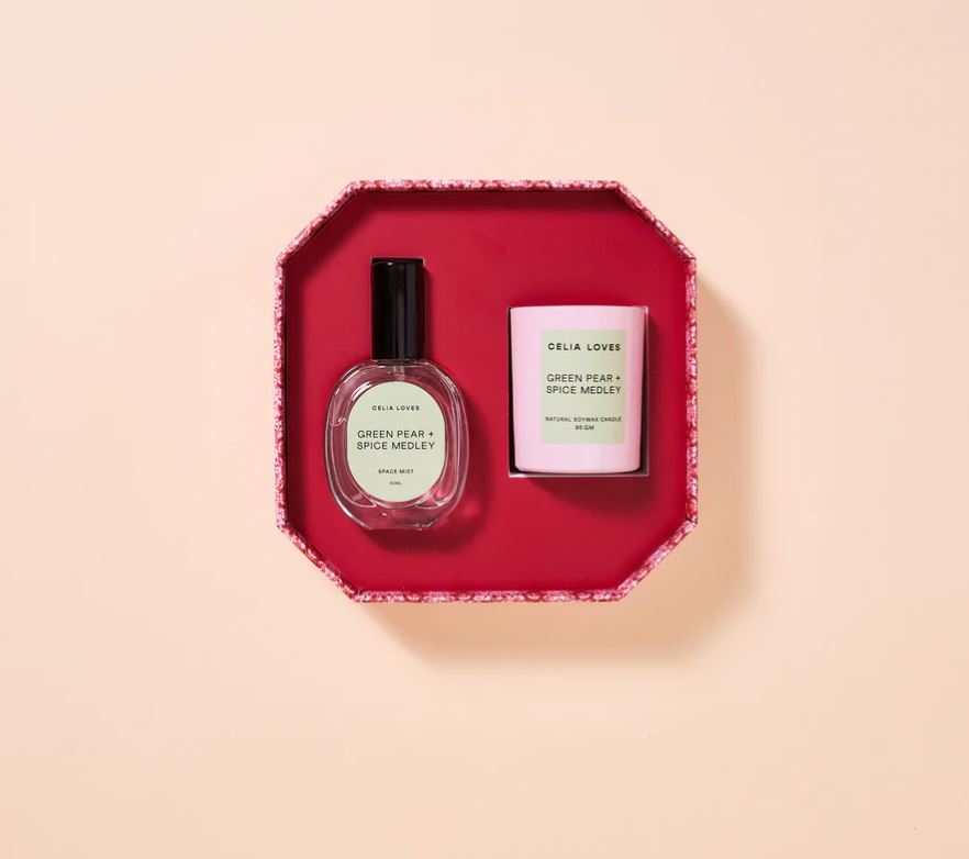 Celia Loves Candle & Room Spray Duo Set