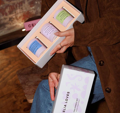 Celia Loves Trio Candle Set