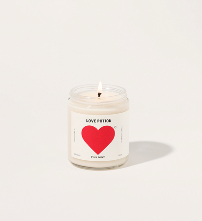 PINK MINT Soy Candle