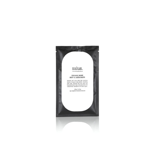 Salus Organic Rose Buff & Bath Salts