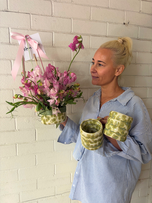 LIMITED TIME ONLY: Sweet Pea in Ceramic Bowl Gift Set