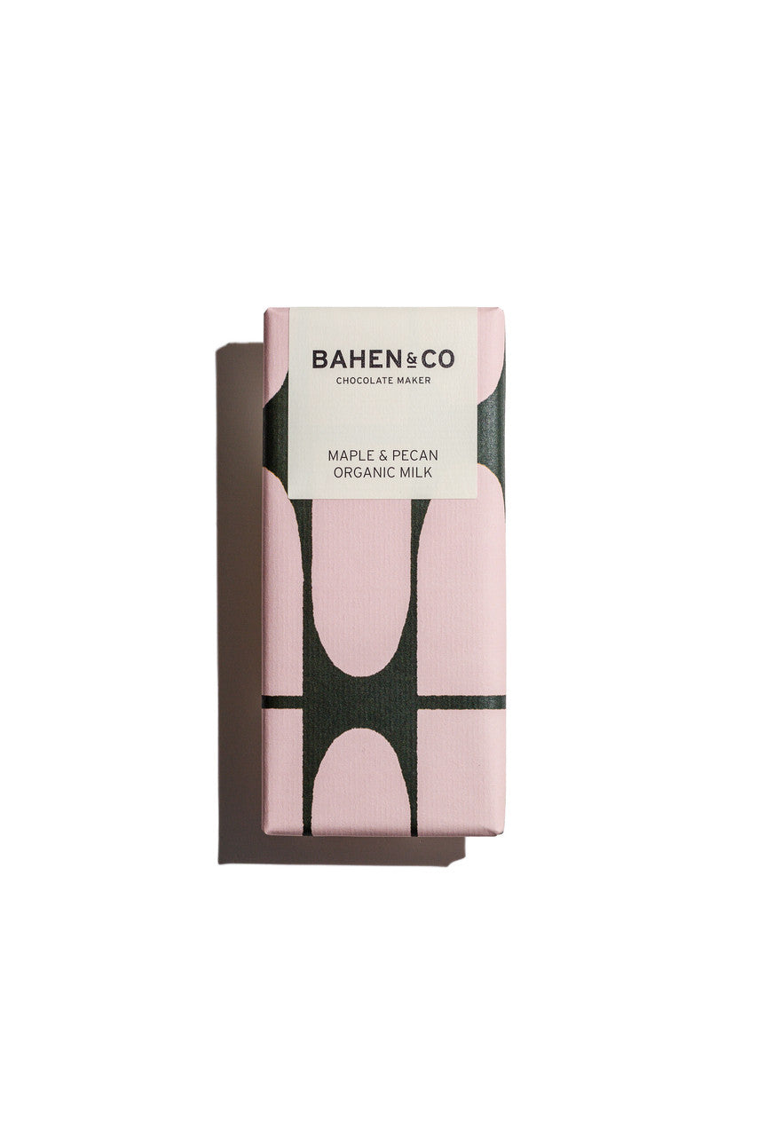 Bahlen & Co chocolate bar packaging on a white background