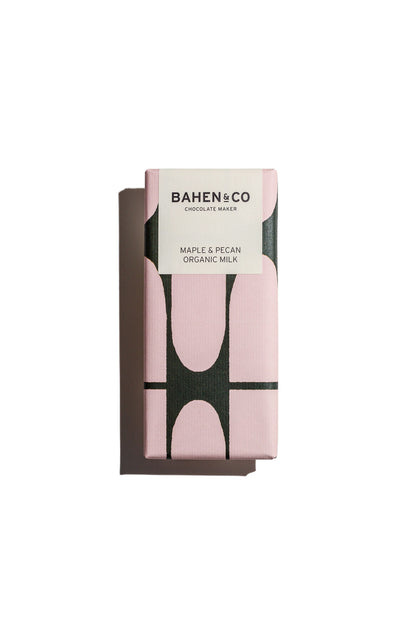 Bahlen & Co chocolate bar packaging on a white background