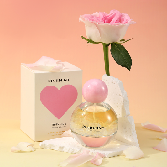 PINK MINT Room Spray Crystal Infused